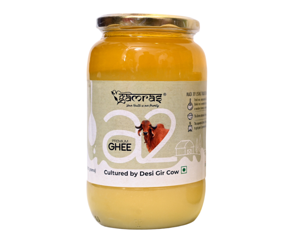 Gamras Farm’s Gir Cow A2 Ghee - 200 ml