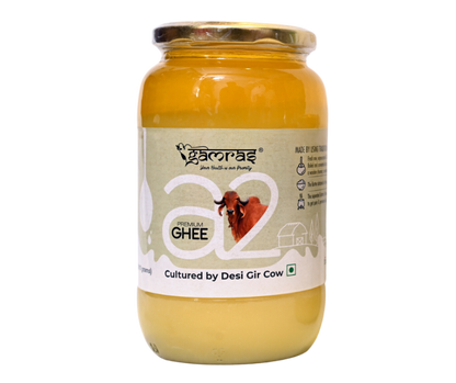 Gamras Farm’s Gir Cow A2 Ghee - 200 ml