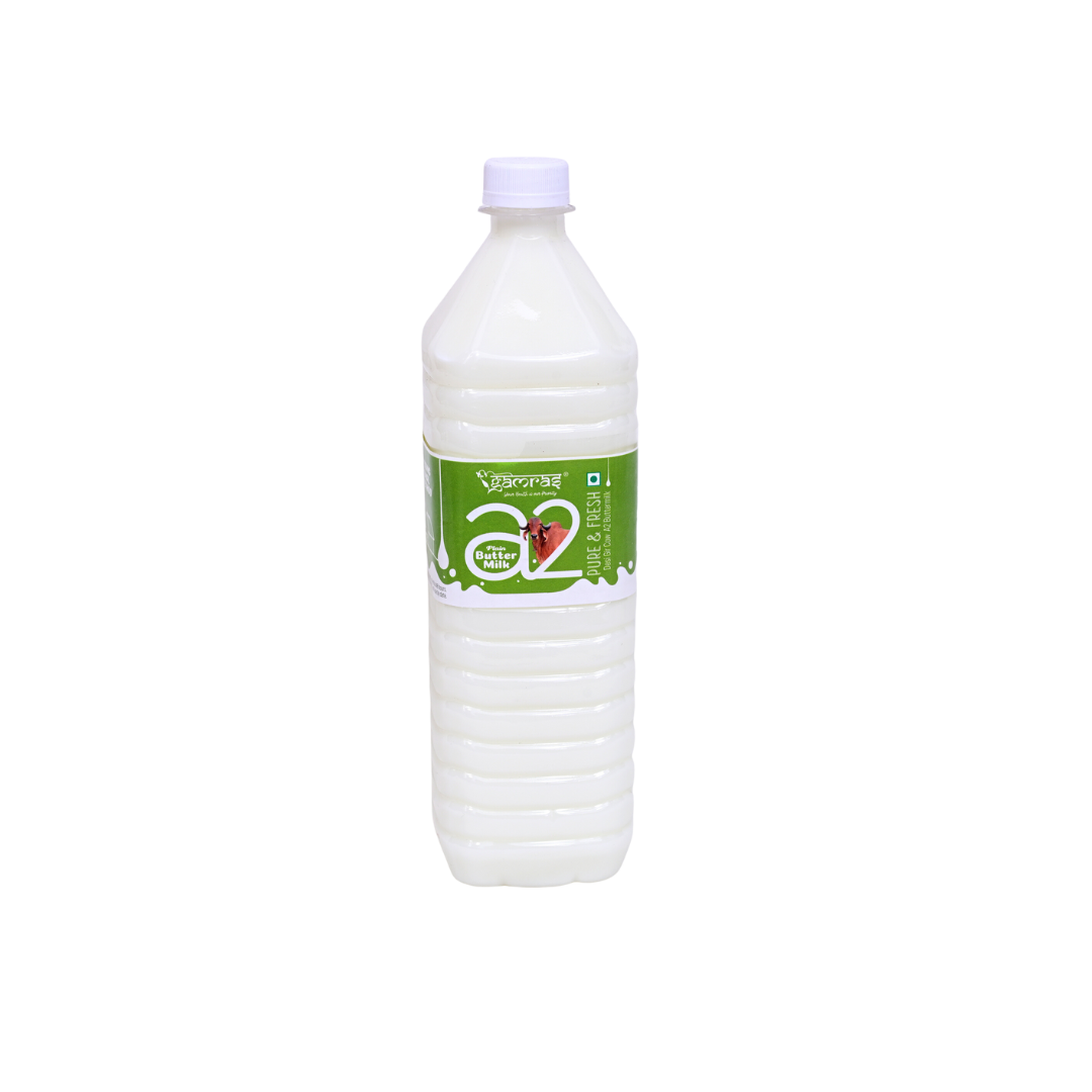 Gamras A2 Buttermilk - 1 Liter